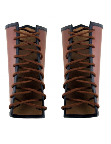 Bracciali in pelle Vegvisir marrone...