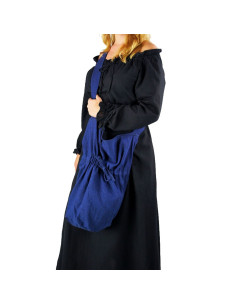 Borsa a tracolla Leti blu