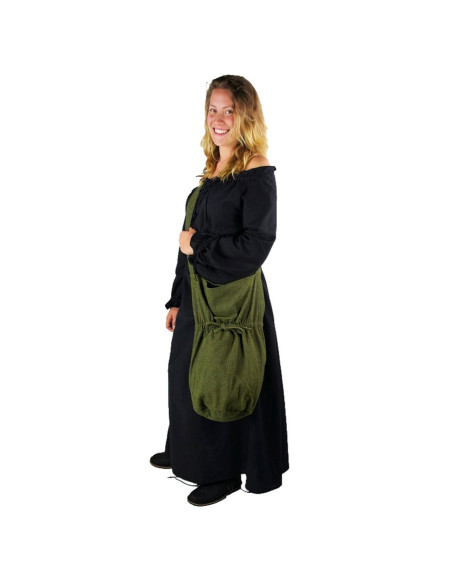 Borsa a tracolla Leti verde