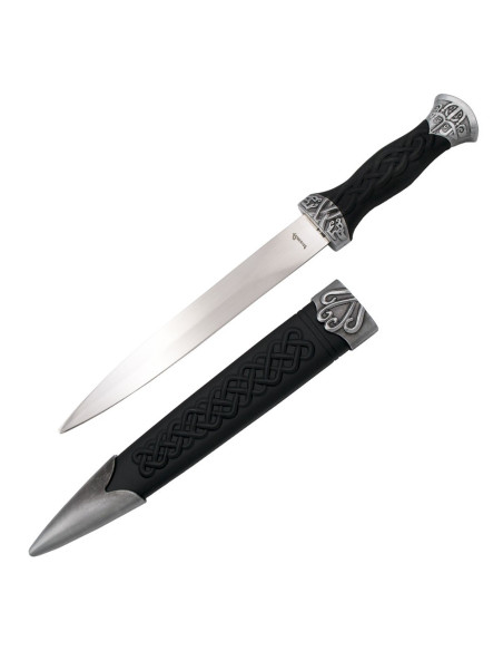 Pugnale Celtica motivo intrecciato