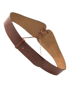 Cintura da donna celtica Alana in pelle marrone 2