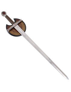 Spada dei templari con staffa a parete