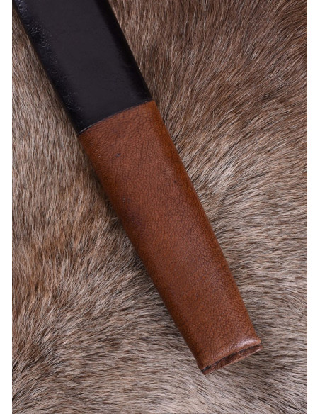 Spada da crociato con fodero in pelle