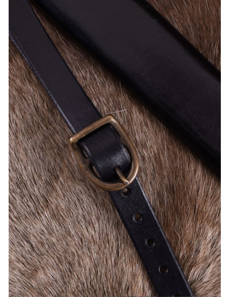 Spada da crociato con fodero in pelle