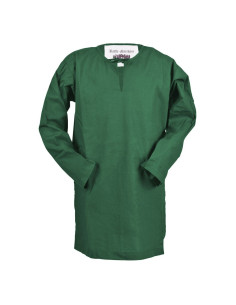 Tunica medievale per bambino modello Arn, verde