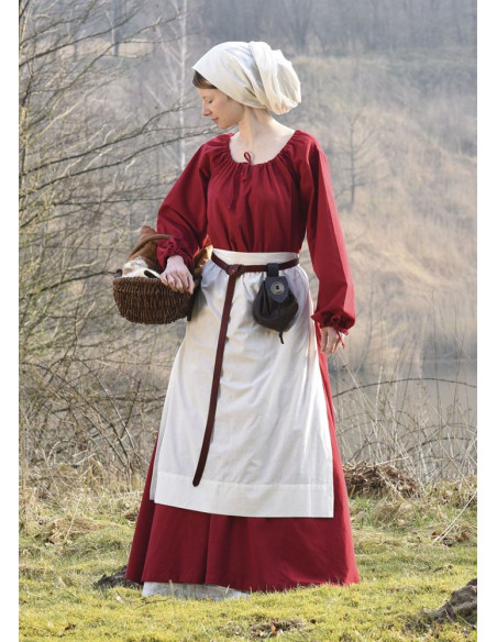 Grembiule medievale in cotone,...