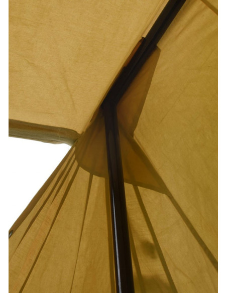 Tenda Sassone 4 x 6 m., bianco naturale