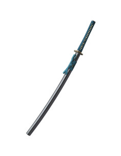Shikoto Longquan Master Teal Katana, forgiato a mano 2