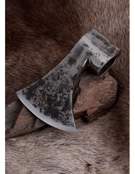 Testa d'ascia vichinga forgiata a mano