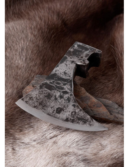 Testa d'ascia vichinga forgiata a mano
