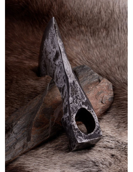 Testa d'ascia vichinga forgiata a mano