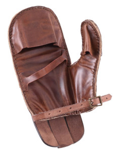 Guanto in pelle imbottito per scherma e ricreazione, mano... 2