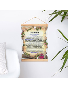 Gagliardetto con cornice in legno Personalizzato con il... 2