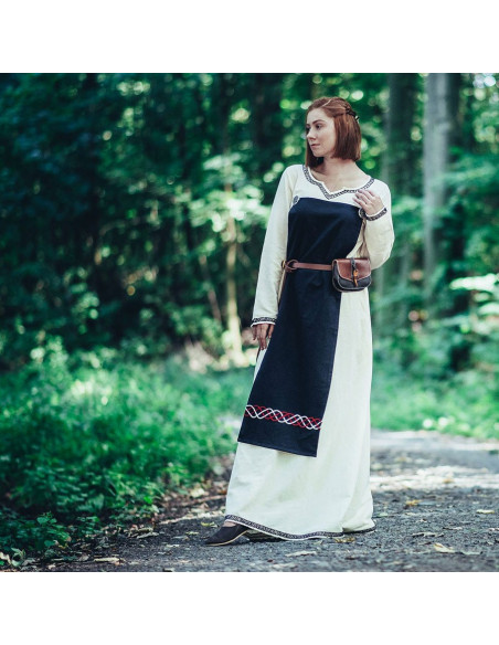 Grembiule vichingo nero modello Bua