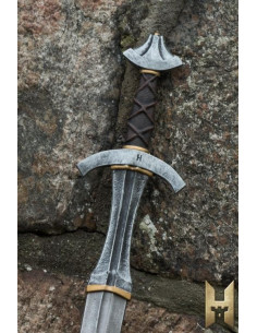 Spada medievale a una mano serie Stronghold, nichel 2