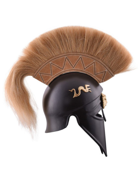 Elmo italo-corinzio con pennacchio, S...