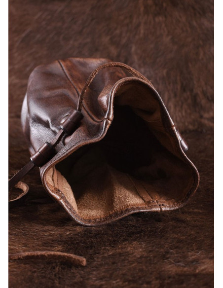 Portamonete grande in pelle