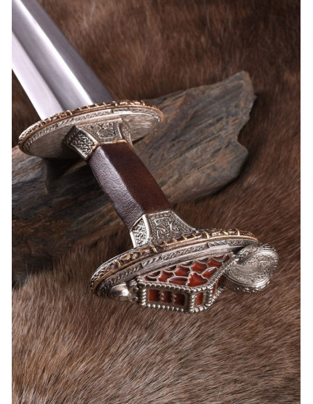 Spada svedese Era di Vendel, con fodero