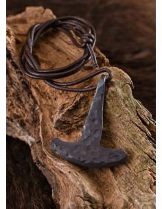 Ciondolo martello di Thor, forgiato a mano 2