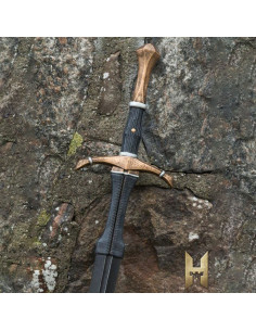 Spada bastarda medievale serie Stronghold, dorata 2