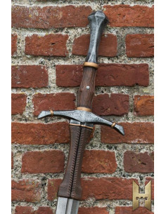 Spada bastarda medievale serie Stronghold, colore metallo 2