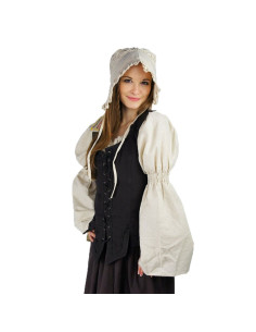 Gilet medievale donna modello Selma, testa di moro