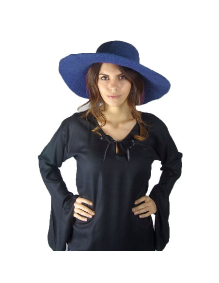 Elegante cappello medievale in lana