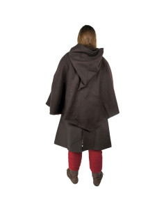Viking Gugel Egill, lana marrone scuro 2