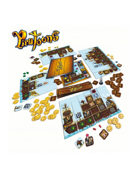 Gioco da tavolo Piratoons, in spagnolo