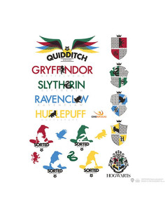 Set di 55 adesivi di Harry Potter 2
