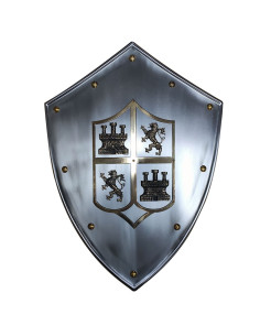 Scudo medievale di Castilla y León