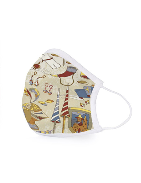 Maschera medievale riutilizzabile...