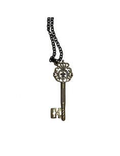 Ciondolo a forma di cuore Steampunk, ottone antico