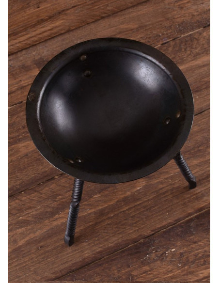 Ciotola forgiata a mano per il fuoco