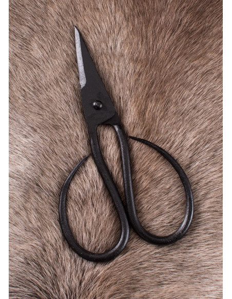 Forbici medievali forgiate a mano