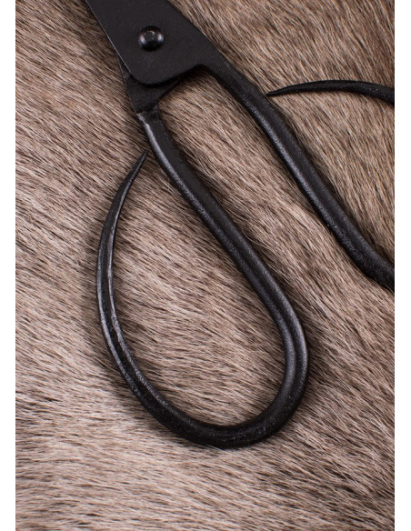 Forbici medievali forgiate a mano