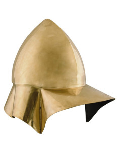 Casco greco Boetiano in ottone, S. IV.C.