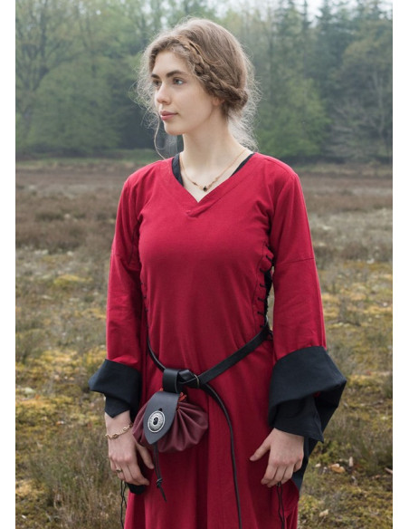 Abito medievale aperto Bliaut Amal,...