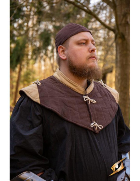 Gorgiera medievale imbottita,...