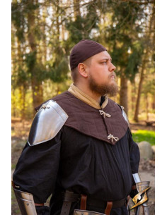 Semplici spalline medievali di Squire, finitura lucida 2