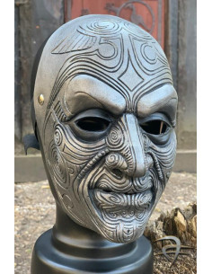 Maschera Moko in lattice, LARP