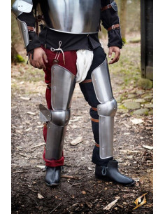 Paragambe per Soldato, finitura satinata