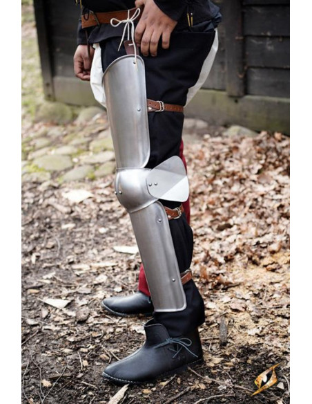 Paragambe per Soldato, finitura satinata