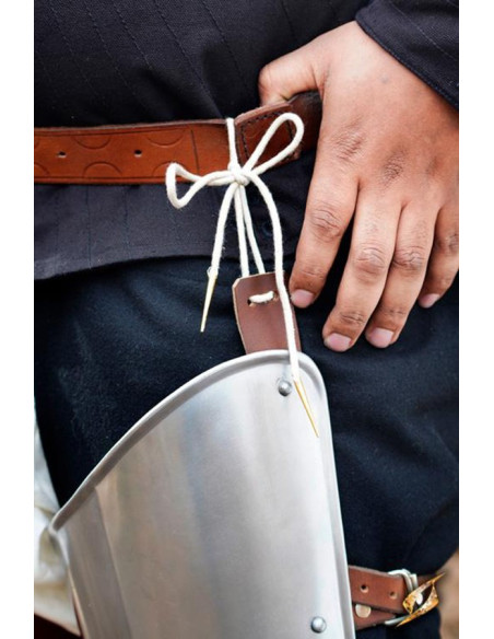 Paragambe per Soldato, finitura satinata