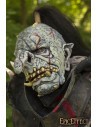 Maschera Troll grigia con capelli, Latex