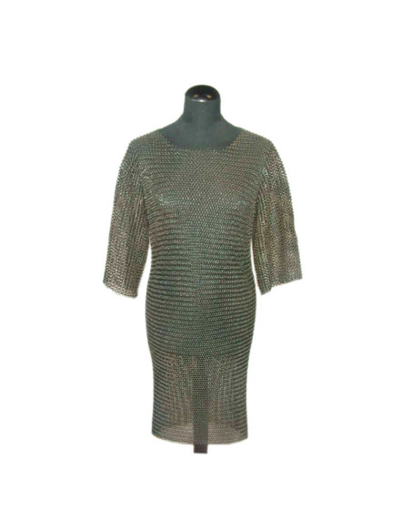 Cotta di maglia del guerriero medievale