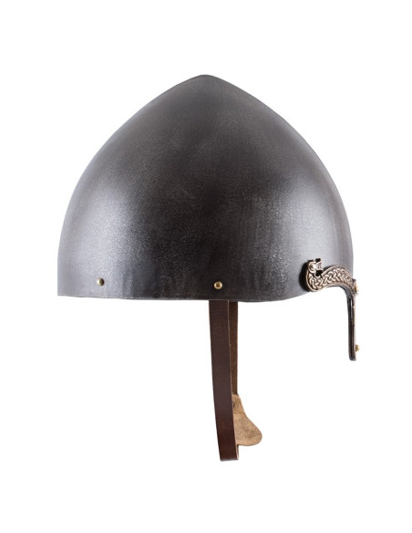 Elmo celtico con naso, finitura rustica