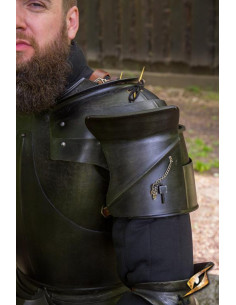 Spalline medievali milanesi, acciaio scuro 2