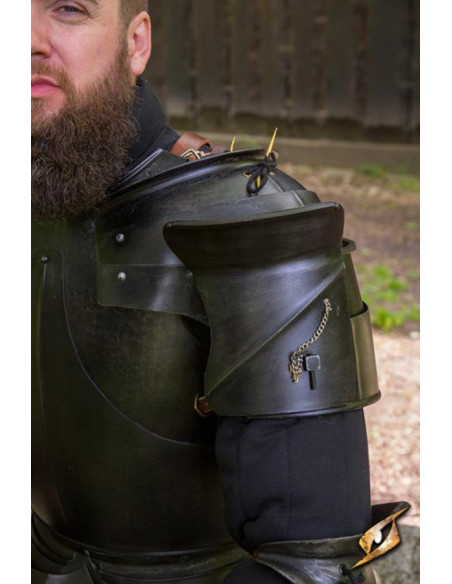 Spalline medievali milanesi, acciaio...