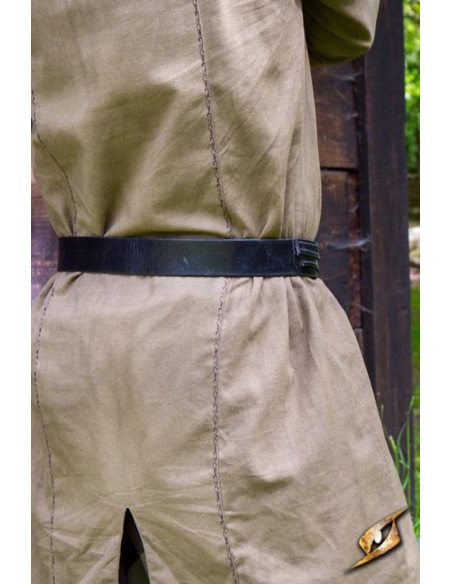 Cintura in pelle degli Elfi Oscuri, nera